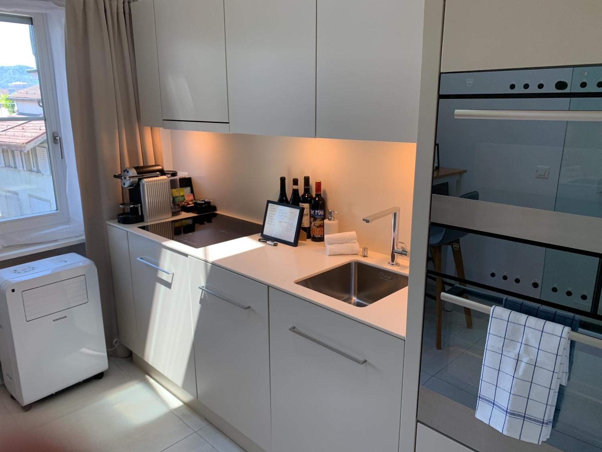 Zuerich Niederdorf - Grossmuenster Appartement Kamer foto
